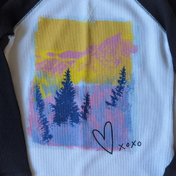 Old Navy Long Sleeve Thermal T-Shirt Bundle - Size: S (6/7) - Picture 3 of 10